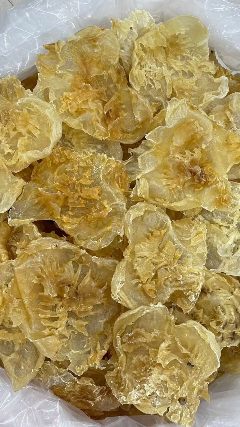 花胶石斑鱼胶赤鱼胶印尼鱼胶花胶干货酒店食材补充胶原蛋白