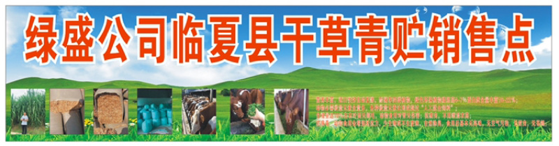 小麦秸秆，玉米草，青贮草料，营养丰富，长肉快