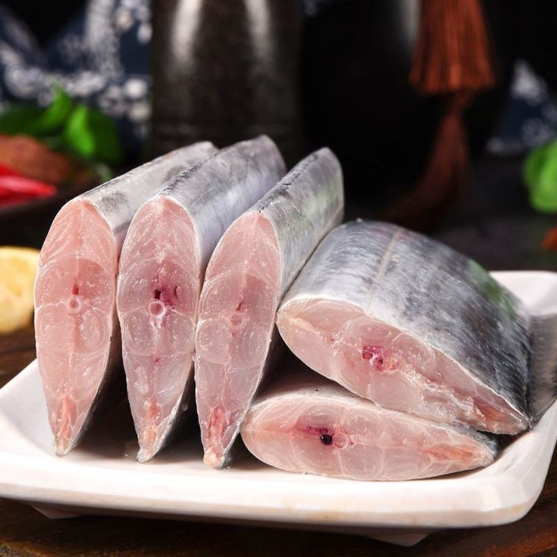 新鲜冷冻带鱼海浦带鱼段东海小眼刀鱼中段大段整箱包邮