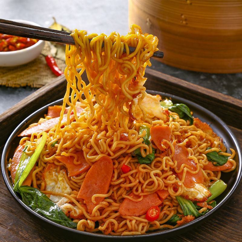 华祥清真32/5袋装炒面大碗面面饼砂锅面火锅面麻辣烫方便