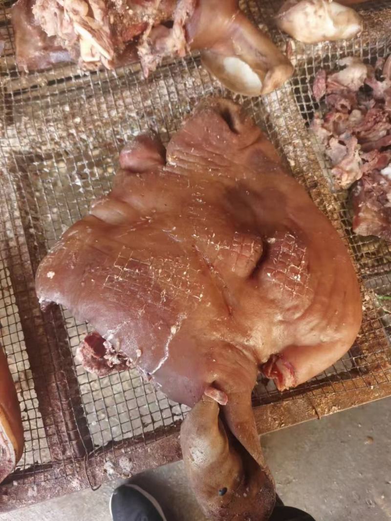 山东省阳信带皮去骨五香牛头肉真空包装，