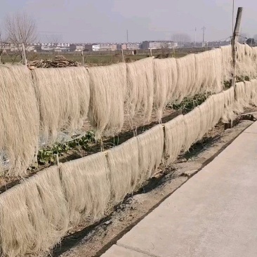 纯红薯粉丝纯手工制作，不纯不好吃包退，批发零售，优质粉丝