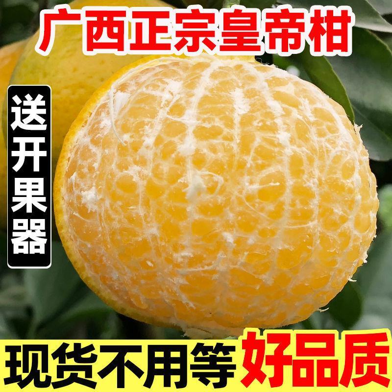 支持代发【产地销】【纯甜多汁】广西皇帝柑新鲜包邮