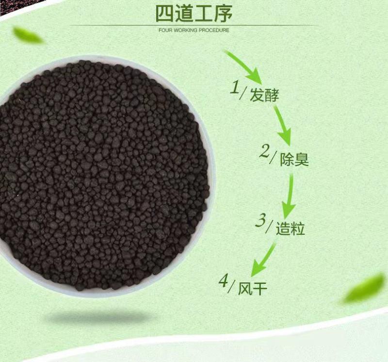 生物有机肥改良土壤抑制病虫害绿植蔬菜用肥