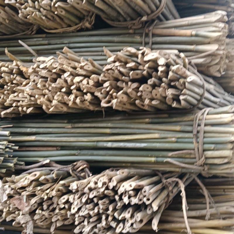 三米的实心木竹菜架杆
