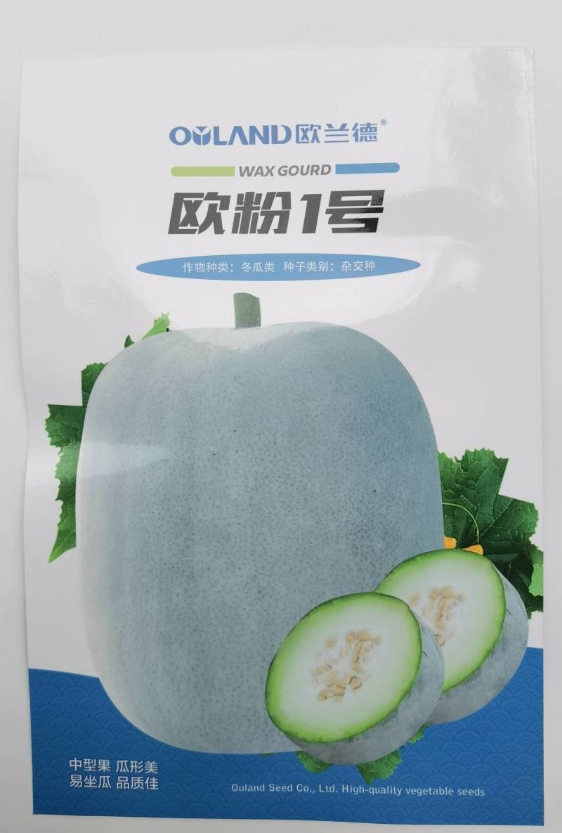 欧粉1号杂交粉皮小冬瓜种子中小果实心口感好基地专用