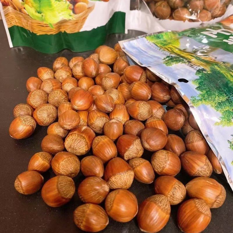 （包邮）炒熟大榛子香脆可口！长白山特产批发零售