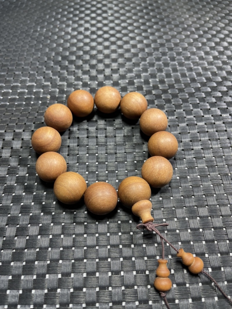 文玩工艺老山檀手串