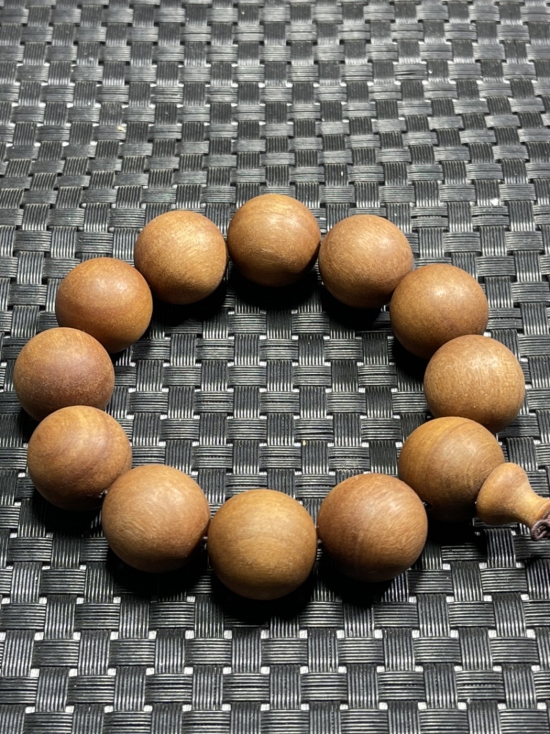 文玩工艺老山檀手串