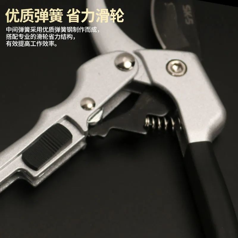 德国进口省力滑轮剪修枝剪刀果树枝粗枝园林剪花艺修花摘果家