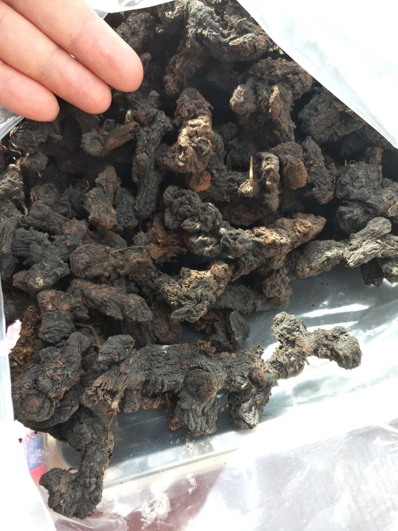 黄精制黄精九蒸九晒野生黄精中药材