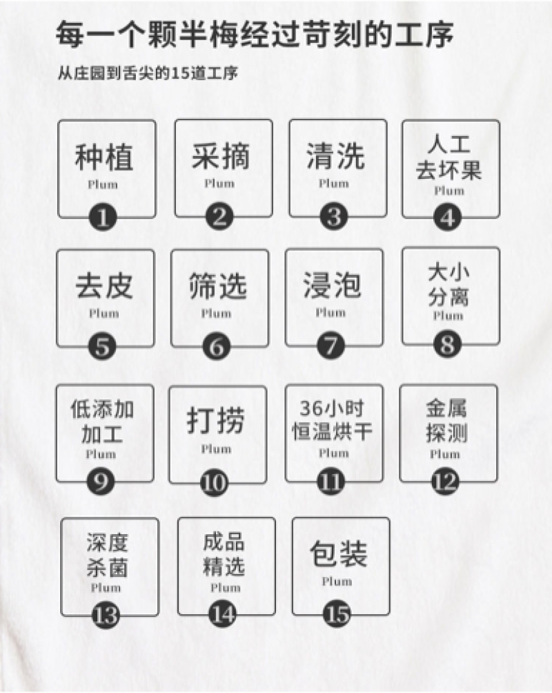 半梅干2斤装半边梅干话李子梅肉酸甜果脯蜜饯休闲零食果干