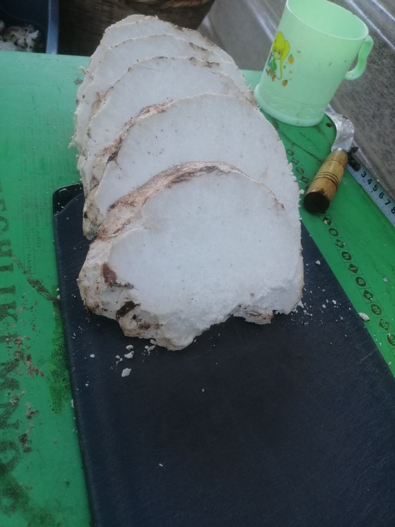 云南高山茯苓机选白茯苓机器切块块形3x3CM大颗散装袋装