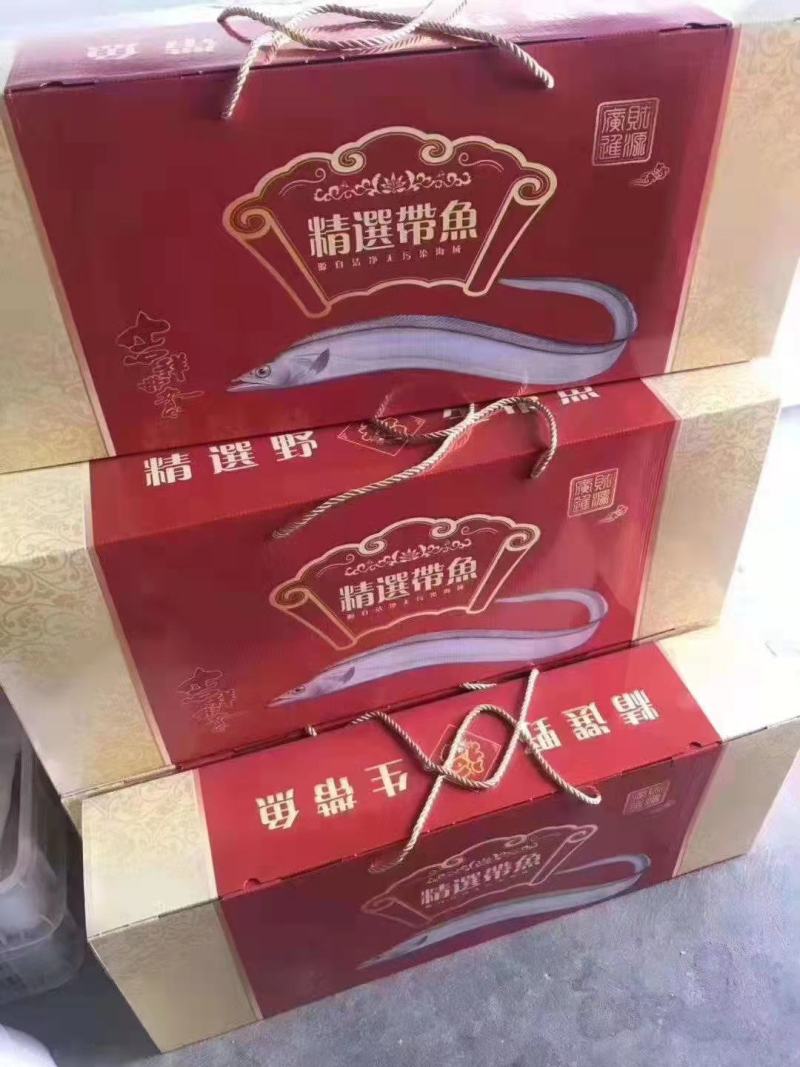 批发【冻鲜带鱼】新鲜出炉自东山岛一盒十斤批发实惠价一手港
