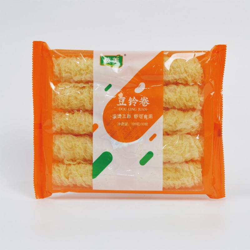 响铃卷、豆铃卷、素食、豆制品、炸豆皮