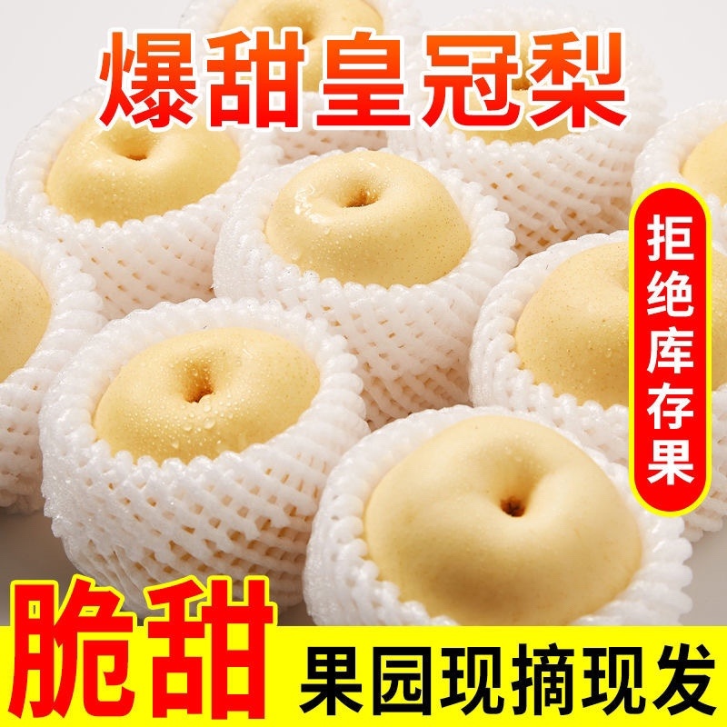 （精品）赵县皇冠梨产地直供适合电商超市市场零