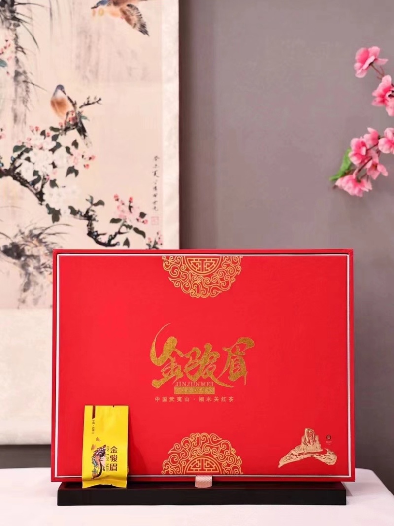 批发金骏眉红茶新茶浓香蜜香黄芽金骏眉礼盒装500克