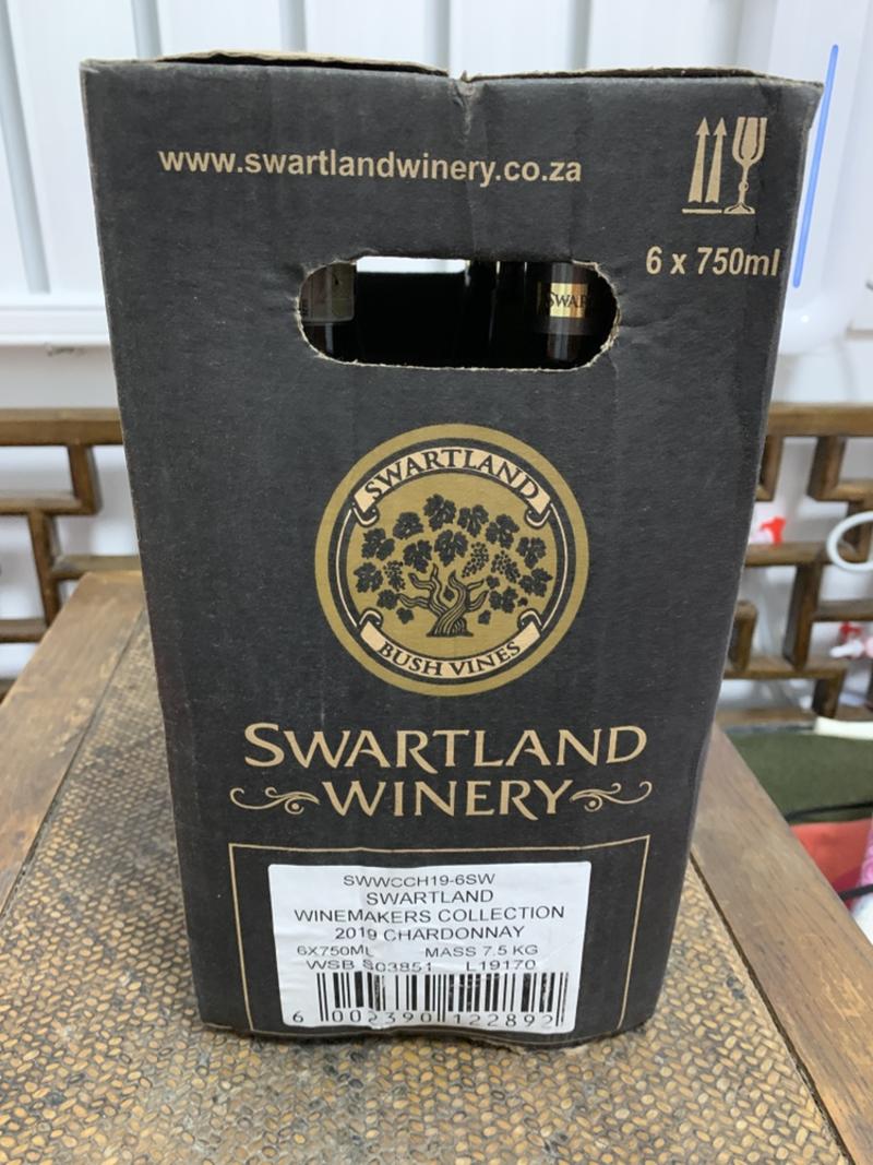 南非原装进口世华德.莎当妮干白一箱6瓶每瓶750克1瓶