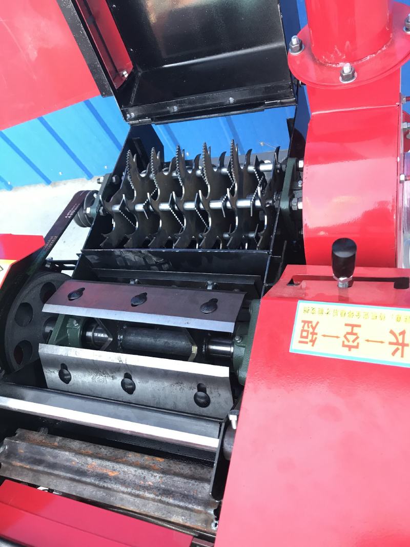 铡草机铡草揉丝粉碎一体机干湿两用长短可调