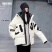 羽绒服女新款90白鸭绒抽绳韩版系带东大门大牌潮款时尚外套