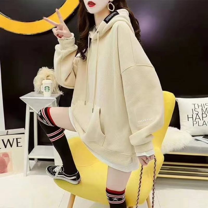 春款牛仔宽松学生韩版百搭休闲网红刺绣长袖外套女，200件
