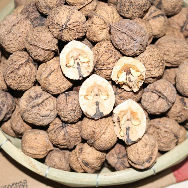 云铁核桃果老树山核桃超硬厚壳把文玩盘它散称通货特价包邮