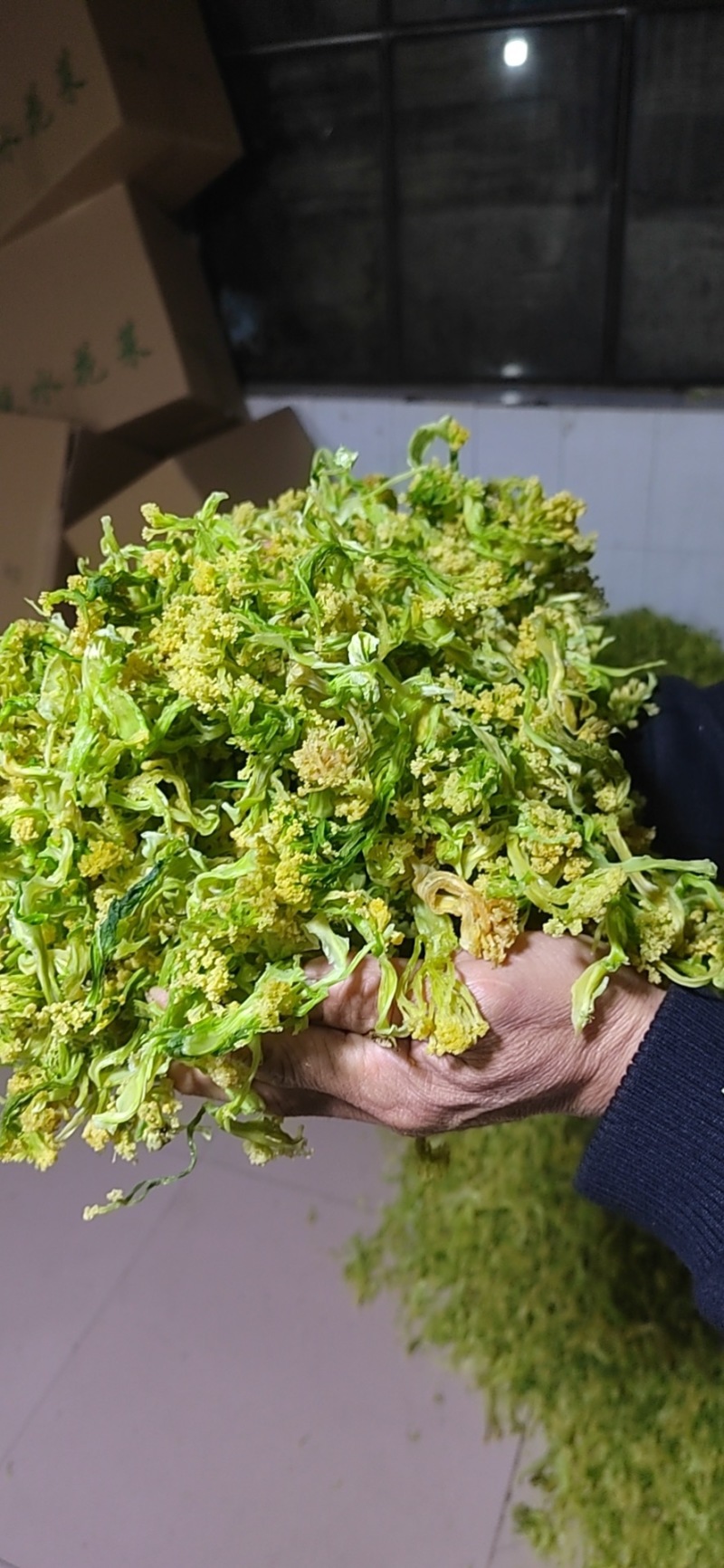 2024年精品脱水花菜干低糖无添加青杆花菜干