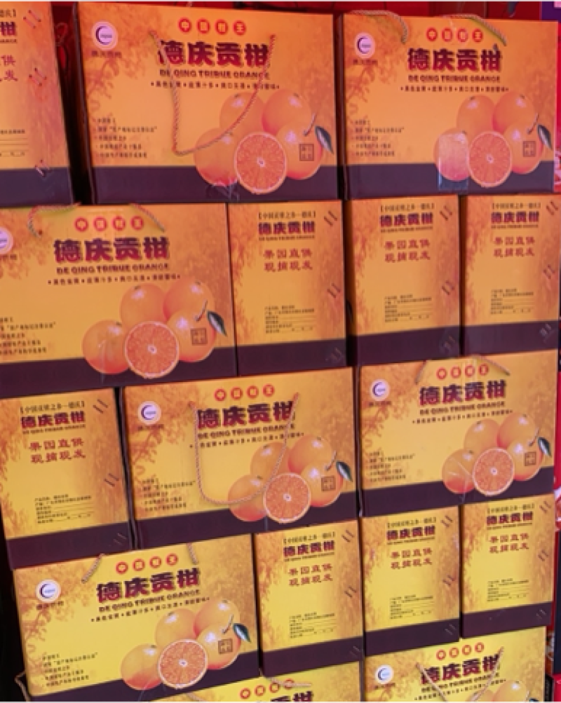 德庆贡柑，25一件，一件八斤。包送上门十件起。