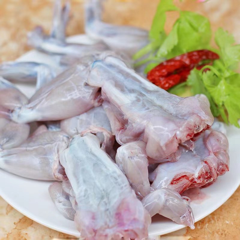 新鲜牛蛙现杀现发牛蛙肉不注水无冰衣肉质保证餐饮合作