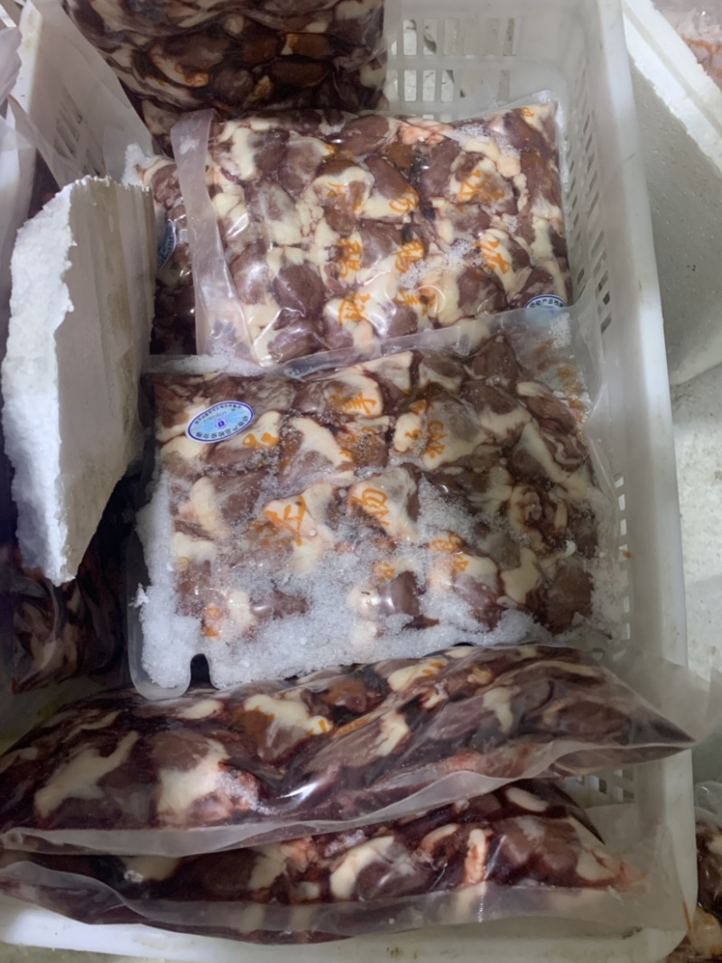 精品朗德鹅鹅心整袋四斤装火锅卤味小吃农家特产专用
