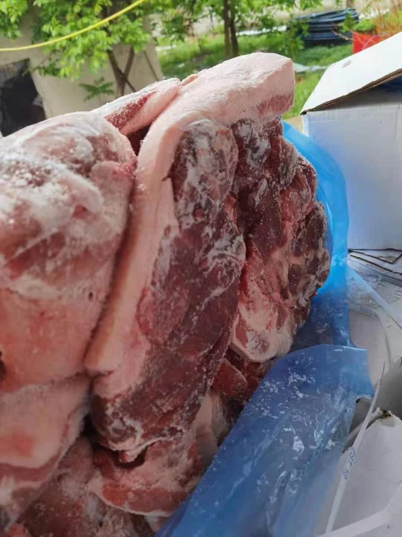45：55大块碎肉，猪碎肉，去皮碎肉，大块碎肉