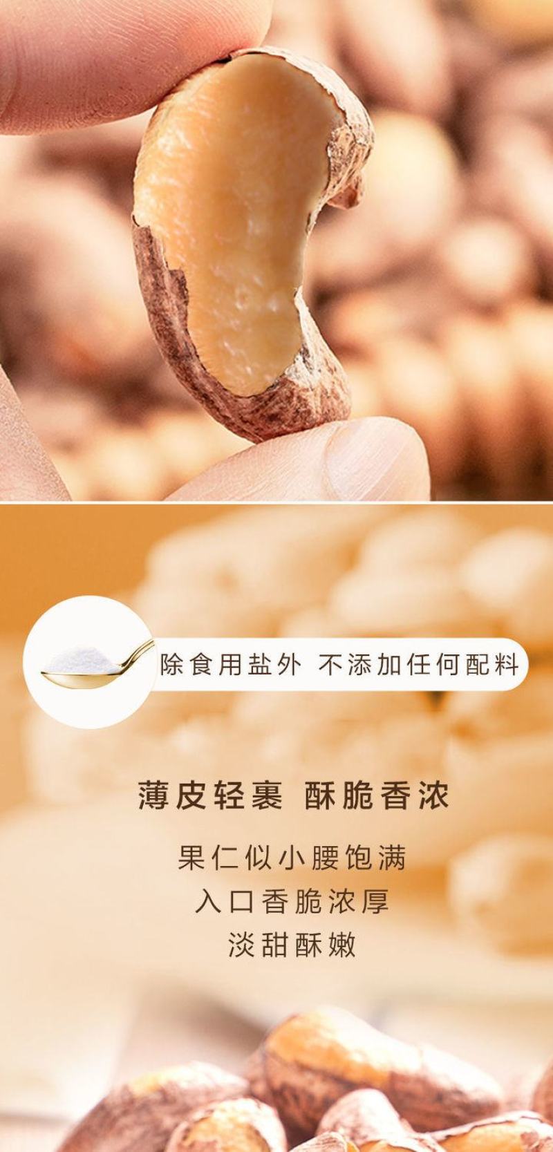 越南盐焗带皮腰果批发含罐250g500g坚果零食店小吃干