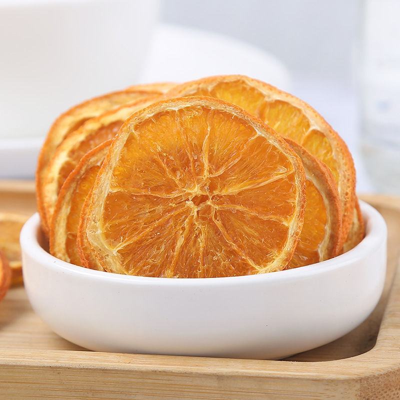 【产地销】香橙片橙子干片香橙干纯手工切片水果片包邮