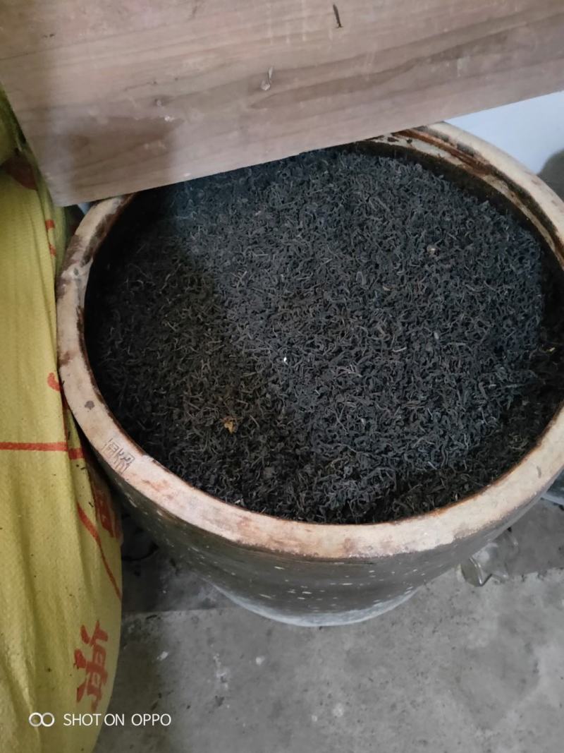 高山蒲坑茶纯手工制作柴火烘焙干