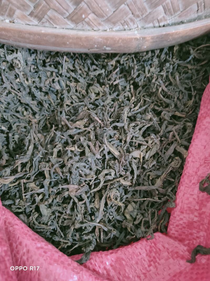 高山蒲坑茶纯手工制作柴火烘焙干