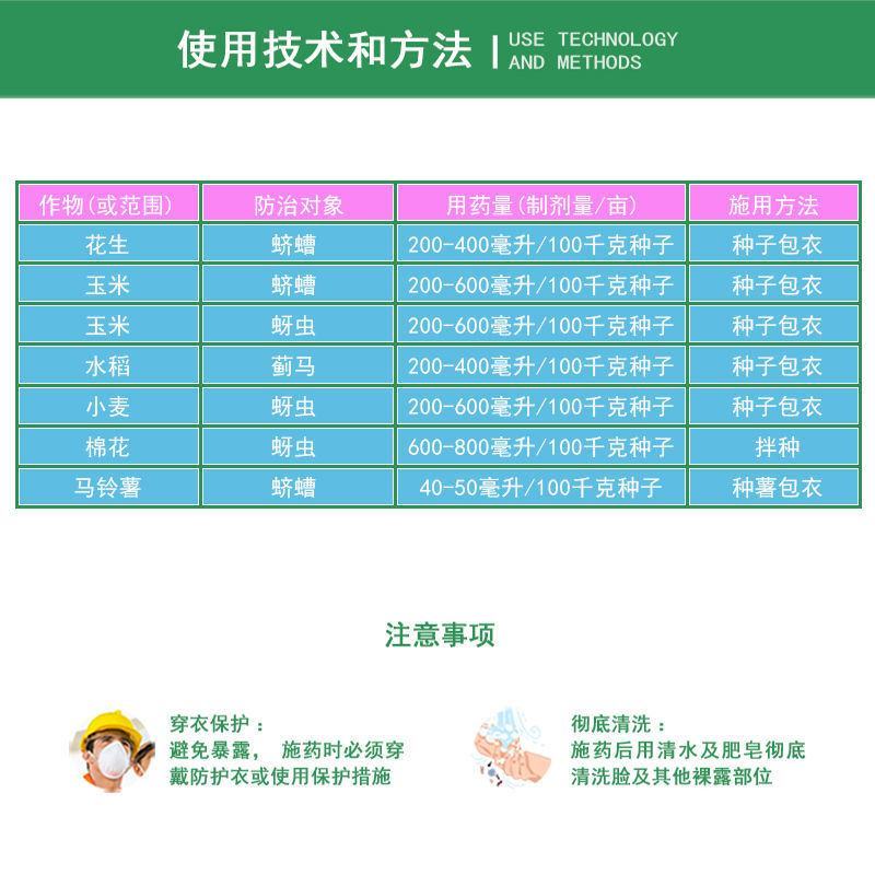 德国拜耳高巧600克/升吡虫啉蛴螬蚜虫蓟马农药杀虫剂拌种