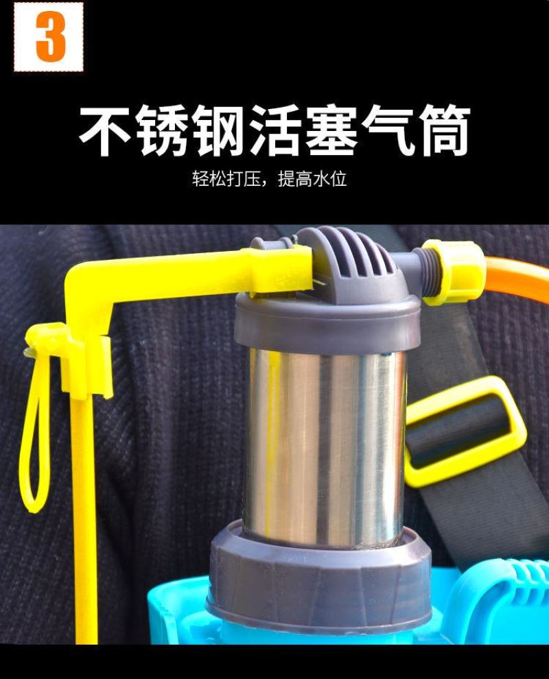 农用背负式手动喷雾器手压式高压打药机植保园林消毒防疫