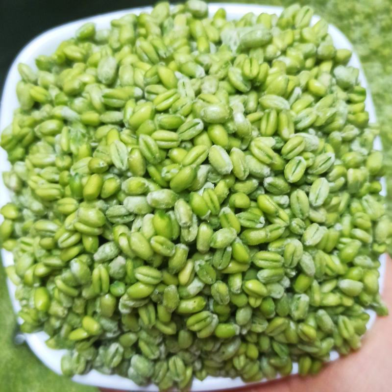 新鲜青麦仁青麦粒