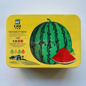美都西瓜种子耐裂冰糖脆新8424中早熟高产甜圆形薄皮种籽