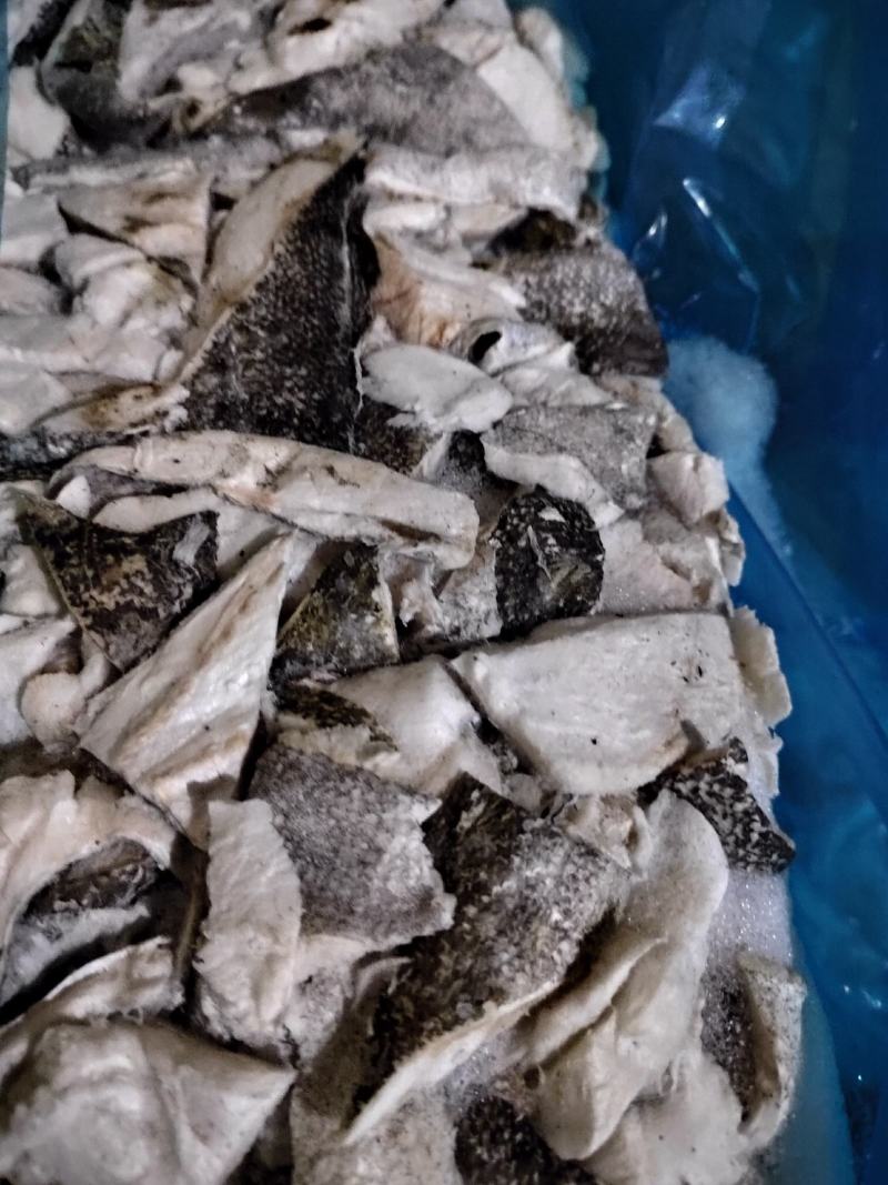 鳕鱼太平洋真鳕鱼带皮去刺大块碎肉，本店有各种鱼碎肉