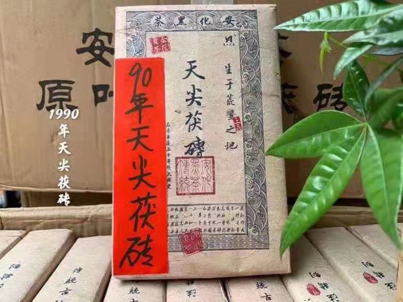 茯砖茶黑茶能喝的老古董