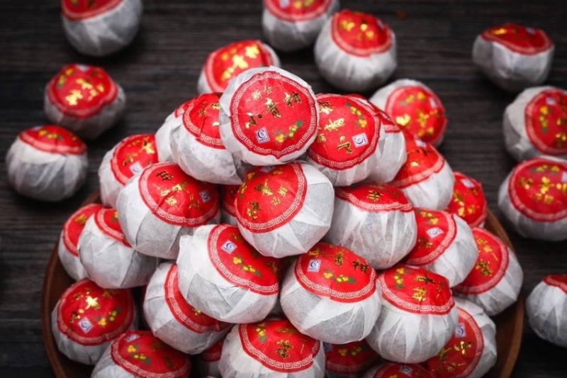 小青柑普洱茶