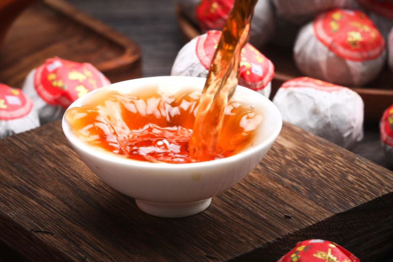 小青柑普洱茶