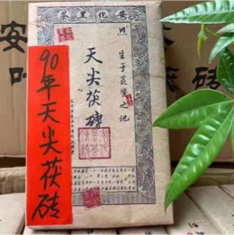 茯砖茶黑茶能喝的老古董