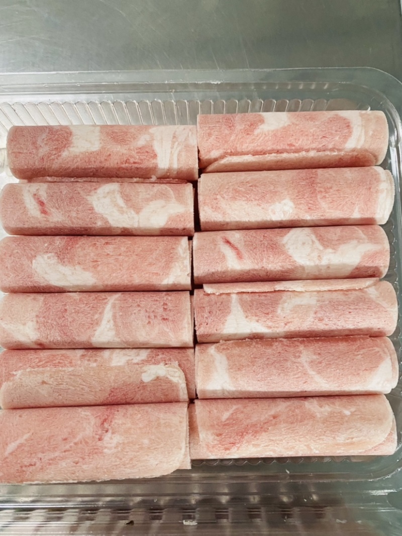 鸭肉片；一斤装，酒店、超市、集市、自助餐等方便省时省力