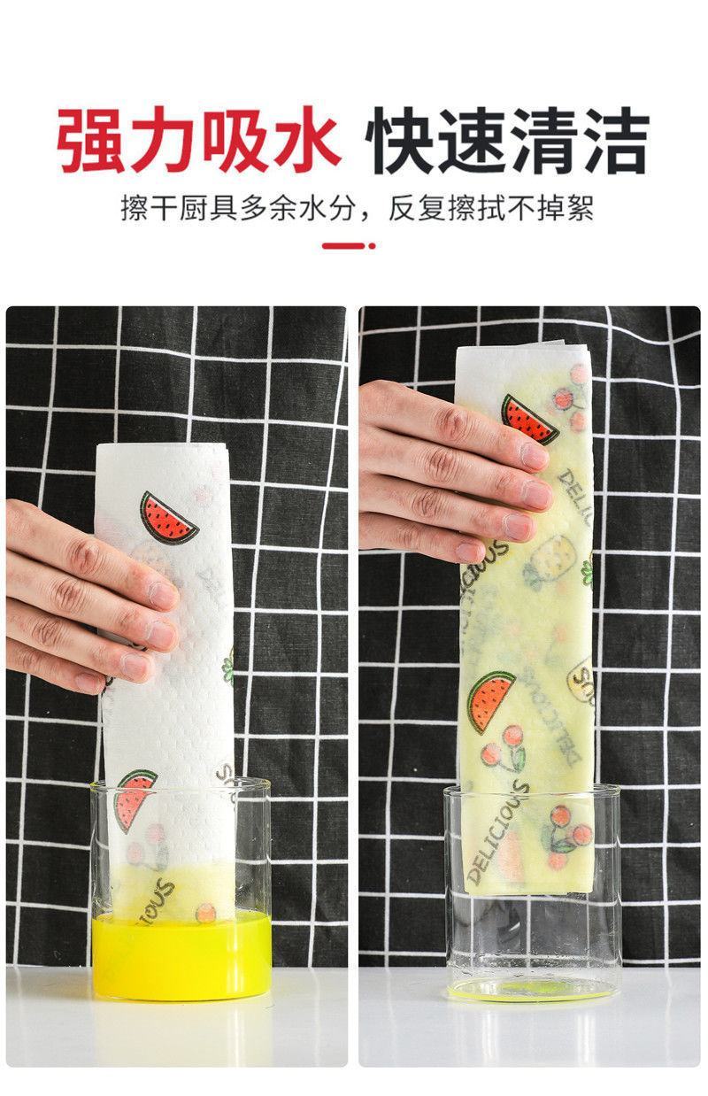 【水洗反复用】懒人抹布厨房纸巾一次性洗碗布百洁吸油吸水纸