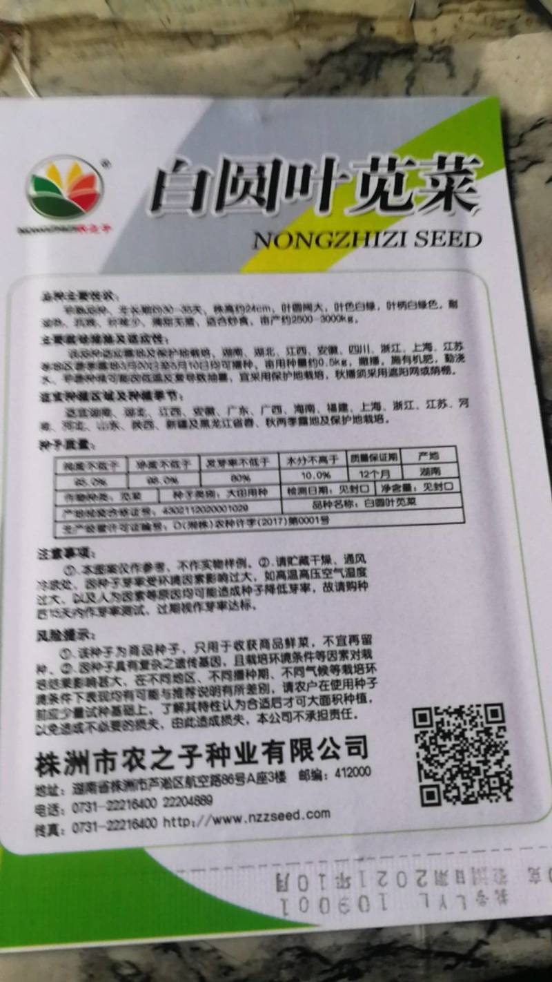 白叶苋菜，叶圆阔大耐湿耐热抗病，清甜无渣。