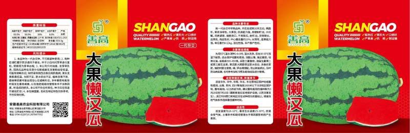 大果懒汉瓜，一代杂交瓤色红果型大口感好产量高抗病耐运输