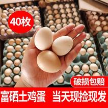 【产地销】农家散养鸡蛋新鲜现发富硒营养蛋粉蛋包邮