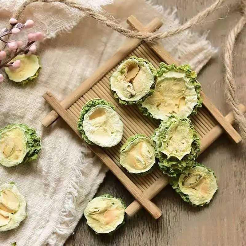 苦瓜片干特级苦瓜茶野生纯原味苦瓜干农家正品泡水降